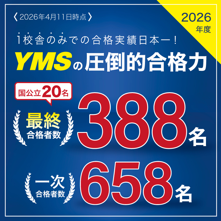 YMS医学部専門予備校の合格実績