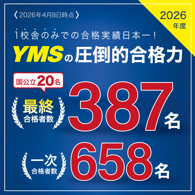 YMS2026年度医学部合格速報