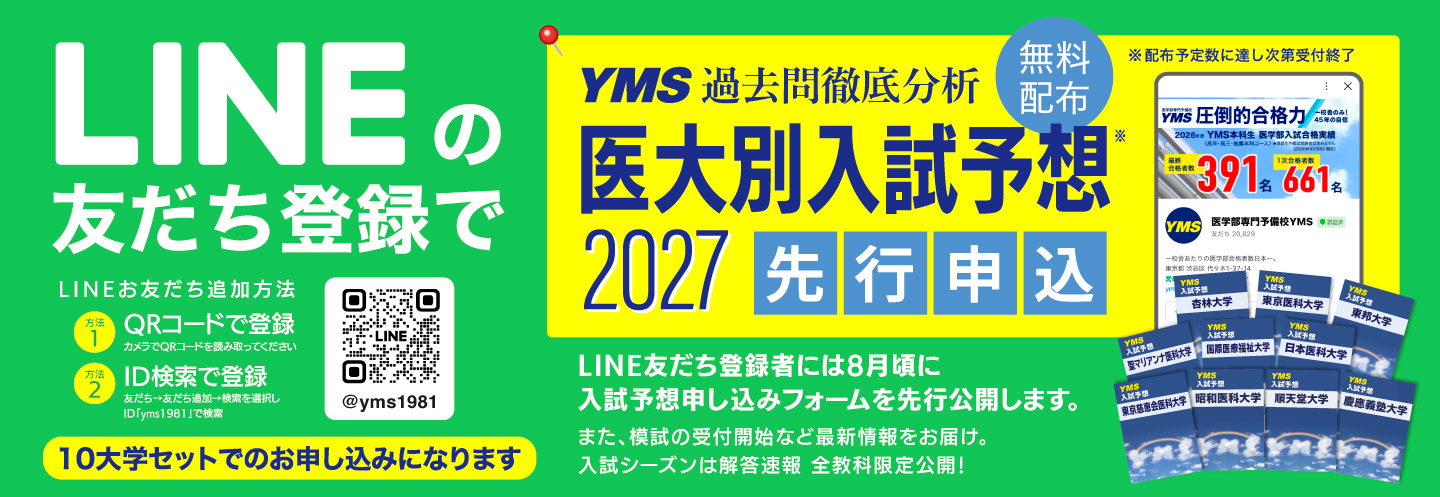 YMS医大別入試予想2027