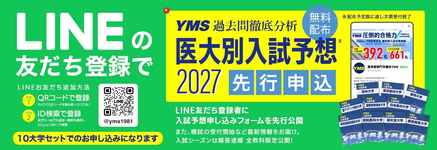 YMS医大別入試予想2027
