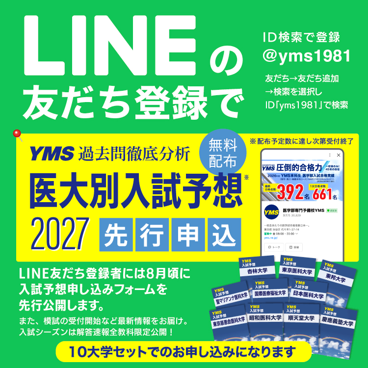 YMS医大別入試予想2027