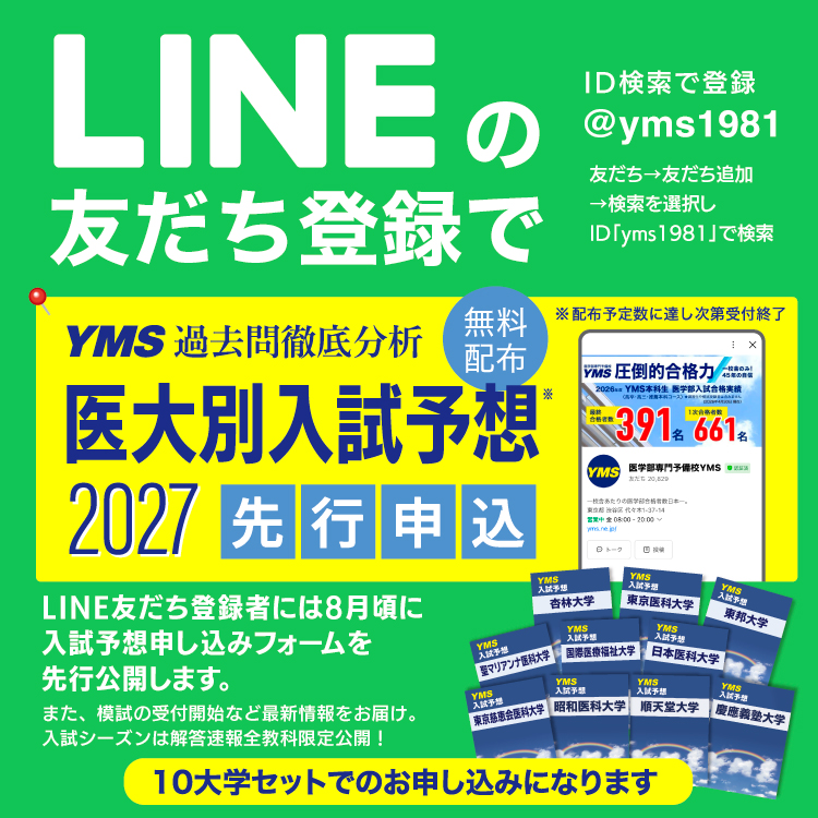 YMS医大別入試予想2027